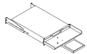 Monitor Shelf & Sliding Keyboard Tray w/ Mouse Pad