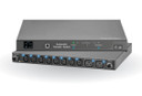 1U Single Circuit W series iATS 208V oblique image showing the front and back of 12-port model