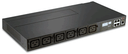 Power Management PDU, 1U, 3-ph 40A 208V, with Hubbell CS8365C, 6 C19