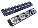Cat6 Patch Panel - 24 Port Cat 6 Enhanced ATT/EIA