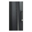 AR8132A Combination Lock Handles installed on a SX rack