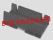 Shielding Trough 750mm wide Black