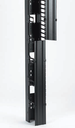 52U High Density Vertical Cable Manager w/ Covers - 800mm wide racks
