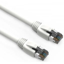 White CAT8 Shielded Patch Cable
