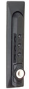 Three Digit Combination and Key Lock Door Handle