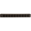 10-Outlets PDU - Basic - NEMA 5-20P - 10 x NEMA 5-20R - 120 V AC - Vertical - Rack-mountable, Cabinet-mountable - TAA Compliant