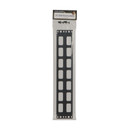2U Cable Routing Blank