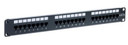 CAT5e Patch Panel - 24 Port CAT5e (Enhanced) ATT/EIA