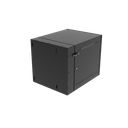Secure Wallmount Rack with Integrated Cable Management