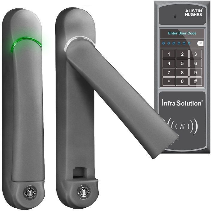 Rack Handles, Locks, RFID Cards, and Access