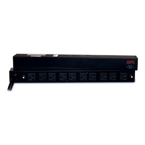 APC AP9560 Basic Rack PDU, 1U, 30A, 120V, (10)5-20