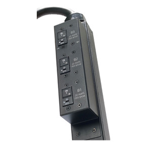 Detail of the breakers of the APC AP7598