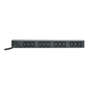 APC AP9566 Basic Rack PDU, 1U, 16A, 208V, (12)C13