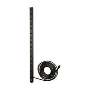 Tripp Lite PDUV15 1.44kw Single-Phase Basic PDU - 120V Outlets (14) 5-15R Tripp Lite PDUV15 1.44kw Single-Phase Basic PDU - 120V Outlets (14) 5-15R