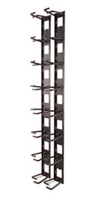 Rackmount Cable Management Bars: Vertical Cable Organizer for VX Channel