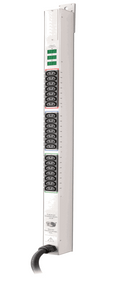 CDU High-Density Metered 21 IEC C13 outlets, 3 x LED Meters, 3 Phase Wye input w/ L2120 CDU High-Density Metered 21 IEC C13 outlets, 3 x LED Meters, 3 Phase Wye input w/ L2120