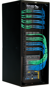 Enhanced Network 48U x 40"W x 42"D Enclosure - Solid Top & Sides, Mesh Front & Rear Enhanced Network 48U x 40"W x 42"D Enclosure - Solid Top & Sides, Mesh Front & Rear