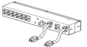 Eaton EHBPL2000R-PDU1U Maintenance Bypass PDU Drawing Eaton EHBPL2000R-PDU1U Maintenance Bypass PDU Drawing