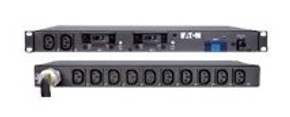 Monitored PDU, Network Metered, 208-240, 24A, 1U Horiz., L6-30P, (12) C13 Monitored PDU, Network Metered, 208-240, 24A, 1U Horiz., L6-30P, (12) C13
