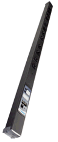 Dominion PX PDU 3PH Delta, 208V AC, 50A (35A/PH rated), 24 outlets: IEC C-13, plug: CS8365C, 12.6kVA, Zero U Dominion PX PDU 3PH Delta, 208V AC, 50A (35A/PH rated), 24 outlets: IEC C-13, plug: CS8365C, 12.6kVA, Zero U