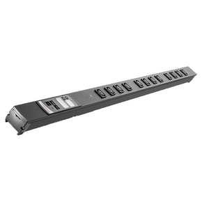 Dominion PX PDU 1PH, 208V AC, 30A (24A rated), 16 outlets: 12 x IEC C-13, 4 x IEC C-19, plug: NEMA L6-30P, 5.0kVA Dominion PX PDU 1PH, 208V AC, 30A (24A rated), 16 outlets: 12 x IEC C-13, 4 x IEC C-19, plug: NEMA L6-30P, 5.0kVA