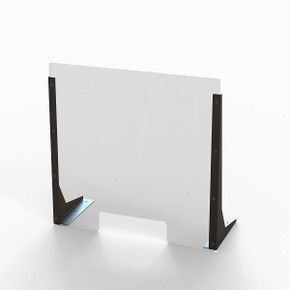 Cough & Sneeze Guard, Acrylic - 24" Wide x 24" High Cough & Sneeze Guard, Acrylic - 24" Wide x 24" High