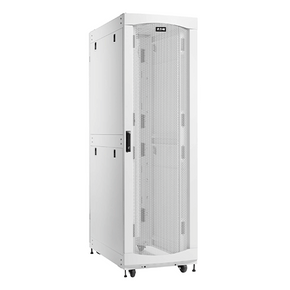 Eaton SmartRack 48U Standard-Depth Standard-Width Heavy-Duty Rack Enclosure Cabinet for AI Servers, White Eaton SmartRack 48U Standard-Depth Standard-Width Heavy-Duty Rack Enclosure Cabinet for AI Servers, White