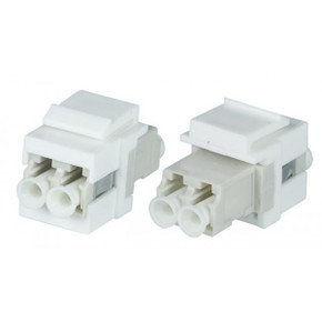 Duplex LC Female to Female Snap-In Module