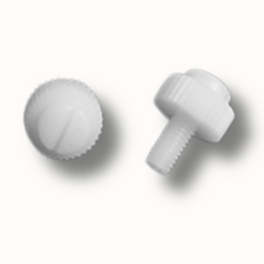 Threaded Thumbscrew Rivets, Natural 10/32 - 100 ct.