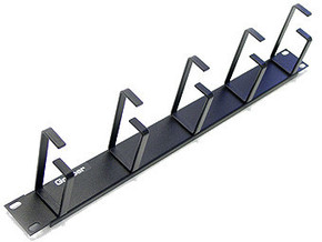 1U Cable Management Organizer Panel - Cable Capacity: 150