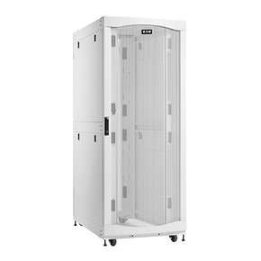 Eaton SmartRack 45U 44"-Depth 31"-Wide Heavy-Duty Rack Enclosure Cabinet for AI Servers, White