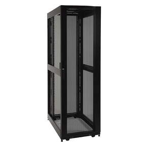 42U SmartRack Shallow-Depth Rack Enclosure Cabinet with doors & side panels
