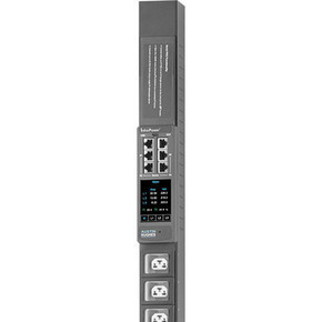InfraPower 208V Metered PDU with Locking C19 & C13 Outlets