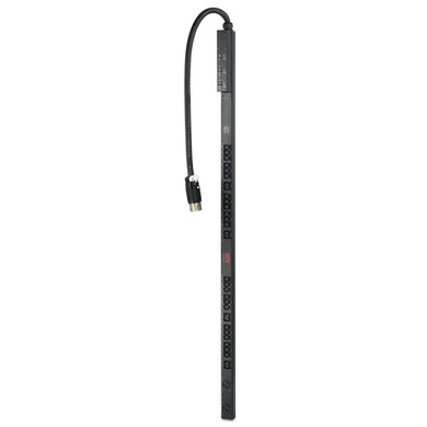 APC AP7569 3-Phased Basic Rack PDU, Zero U, 14.4kW, 208V, (24)C13, (4)C19,(2)L6-30R; 3' Cord