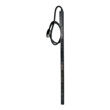 Rack PDU, Basic, Zero U, 14.4kW, 208V, (24)C13, (4)C19, (2)L6-30R; 10' Cord