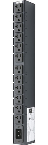 Basic CDU Horizontal 1U, (12) NEMA 5-20R