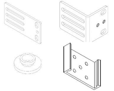 PX PDU Zero-U Enclosure Bracket, 59mm