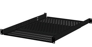 1U Vented 4-Point Adjustable Shelf