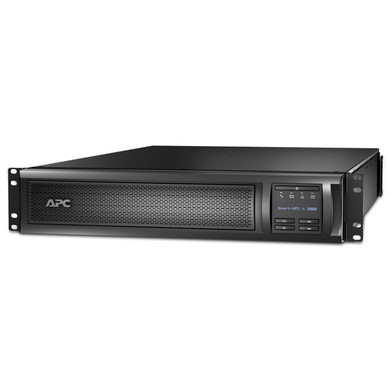 SMX3000RMLV2UNC APC Smart-UPS X, Line Interactive, 3kVA, Rack/tower convertible 2U, 100V-127V, 3x 5-15R+3x 5-20R+1x L5-30R NEMA, NMC, Extended runtime, W/rail kit