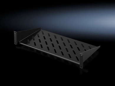 Rittal 5501625 Component Cantilever Shelf, 2U, 16" (400mm) Deep