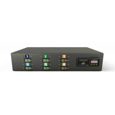 15-Outlets PDU - Metered - 3P+E (IP44) - 3 x U-Lock IEC 60320 C13, 12 x U-Lock IEC 60320 C19 - 230 V AC - 2U - Horizontal - Rack-mountable