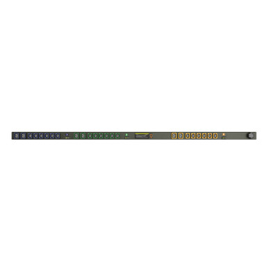 24-Outlets PDU - Basic - 2P+E (IP44) - 18 x U-Lock IEC 60320 C13, 6 x U-Lock IEC 60320 C19 - 230 V AC - 0U - Vertical - Rack-mountable