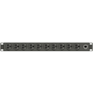 Basic Rack PDU - Data Center PDU - (10) NEMA 5-20R| NEMA 5-20P rPDU - 120V| 1.9kW| 1U Horizontal Form Factor| Rack Power Distribution Unit