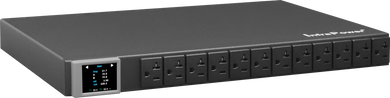 InfraPower Z series 110V NEMA Outlet Branch Monitored 1U PDU