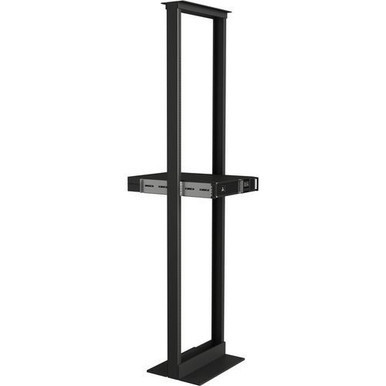 2 post rack mounting kit - Front, Flush, or Center Mount, 4 piece design