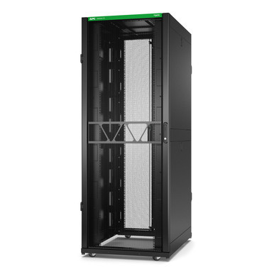 Schneider Electric AR3150B2 APC NetShelter SX Server Rack Gen 2, 42U, 1991H x 750W x 1070D mm, with Sides, Black [TAA]