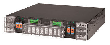 Neg 48VDC Pro1 Switched PDU, 2x100A Inputs / 16x10A Outputs