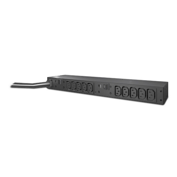 APC AP9571A Basic Rack PDU, 1U, 30A, 208V, 10 x C13