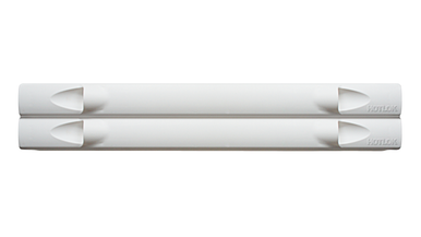 2U White Blanking Panel - Pack of 5