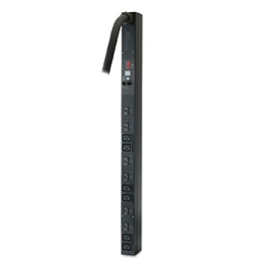 Rack PDU, Metered, Zero U, 14.4kW, 208V, (6) C19, High Temp